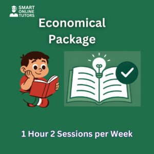 Smart Online Tutors - Economical Package